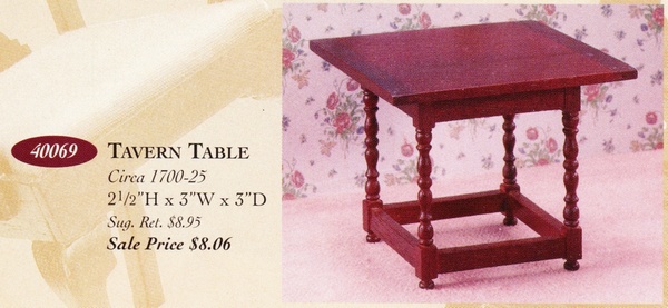 Catalog image of Tavern Table